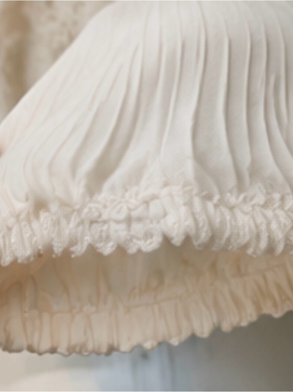 Boho Lace Pleated Tunic Dress | Romantic Boho Chic - Picture 15 of 15